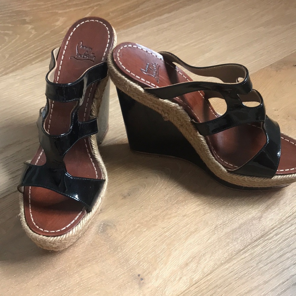 Christian Louboutin Bilbao Wedge Sandals